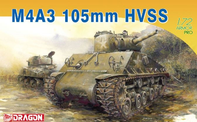 1/72 M4A3 105mm HVSS