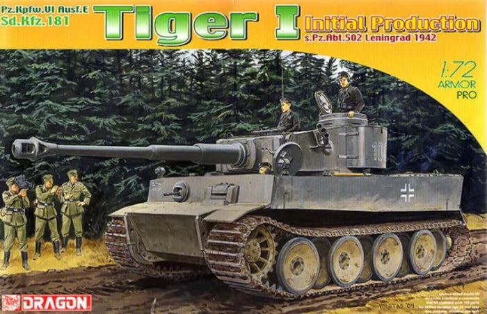 1/72 Sd.Kfz.181 Tiger I Initial Production s.Pz.Abt.502 (Leningard 1942)