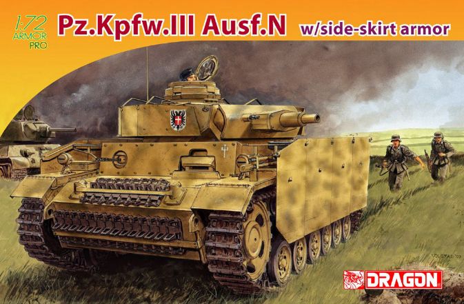 1/72 Pz.Kpfw.III Ausf.N w/side-skirt armor