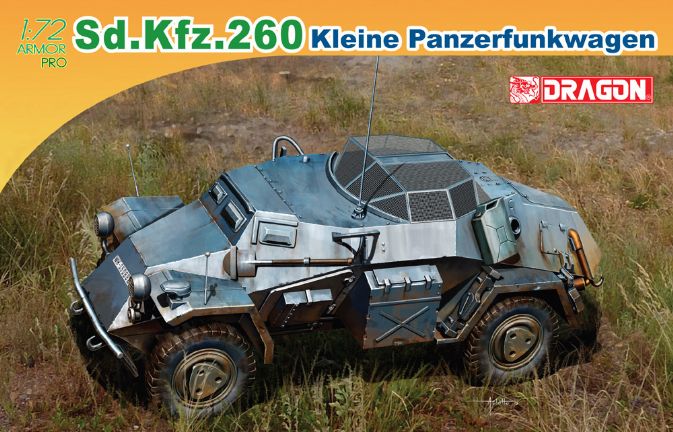 1/72 Sd.Kfz.260 Kleine Panzerfunkwagen