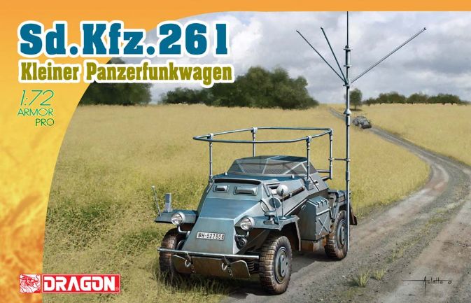 1/72 Sd.Kfz.261 Kleine Panzerfunkwagen