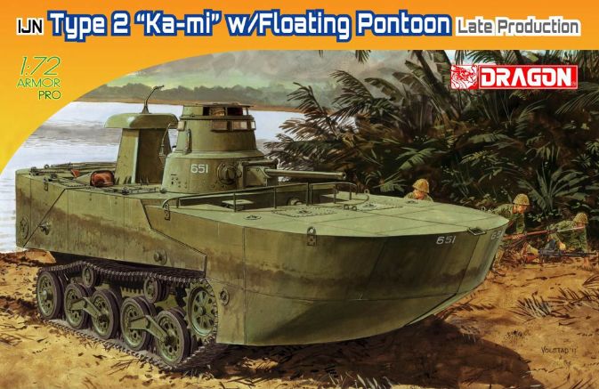 1/72 IJA Type2 “Ka-mi” w/Floating Potton Late Production