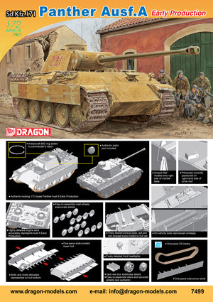 1/72 Sd.Kfz.171 Panther A Early Production