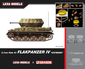 Dragon x Lexa: 1/72 3.7cm FlaK 43 Flakpanzer IV "Ostwind"