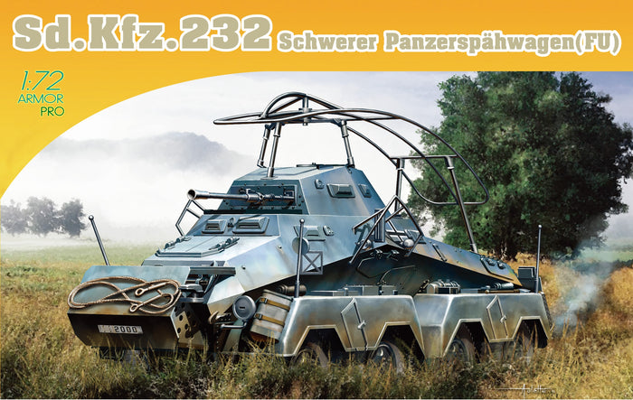 1/72 Sd.Kfz.232 Schwerer Panzerspahwagen (Fu)