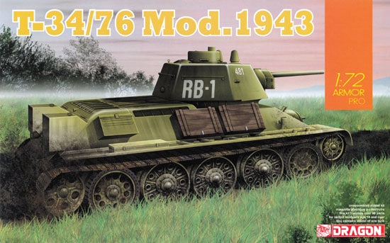 1/72 T-34/76 Mod.1943