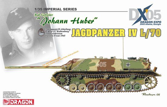 1/35 Jagdpanzer IV L/70, "Johann Huber", Eastern Front 1945
