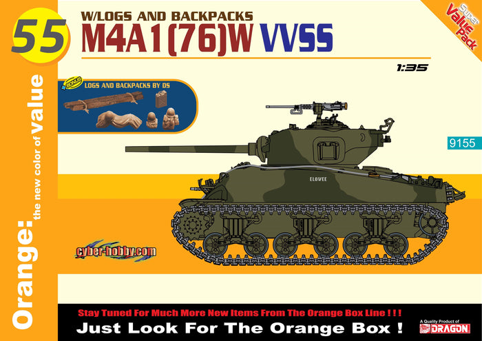1/35 M4A1(76)W VVSS w/ Logs And Backpacks