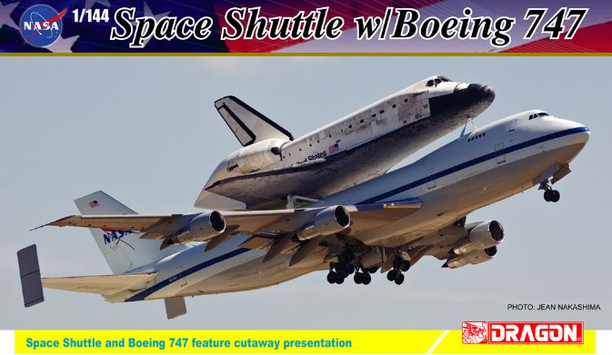1/144 Space Shuttle w/ Boeing 747-100