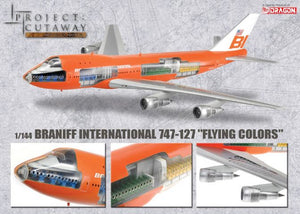 1/144 747-127 Braniff International "Flying Colors"