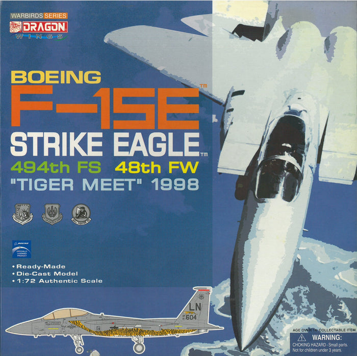 1/72 F-15E Strike Eagle, 494th FS, 48th FW, "Tiger Meet" 1998