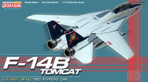 1/72 F-14B Tomcat, U.S. Navy, VF-11 "Red Rippers" CAG