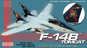 1/72 F-14B Tomcat, U.S. Navy, VF-11 "Red Rippers" CAG