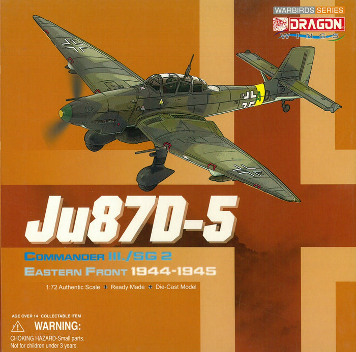 1/72 JU-87D-5, Commander III./SG 2, Eastern Front 1944-1945