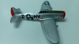 1/72 P-47D-22 "Silver Lady", 61st Fighting Squadron Ace Captain, 58th Fighter Group, England 1944