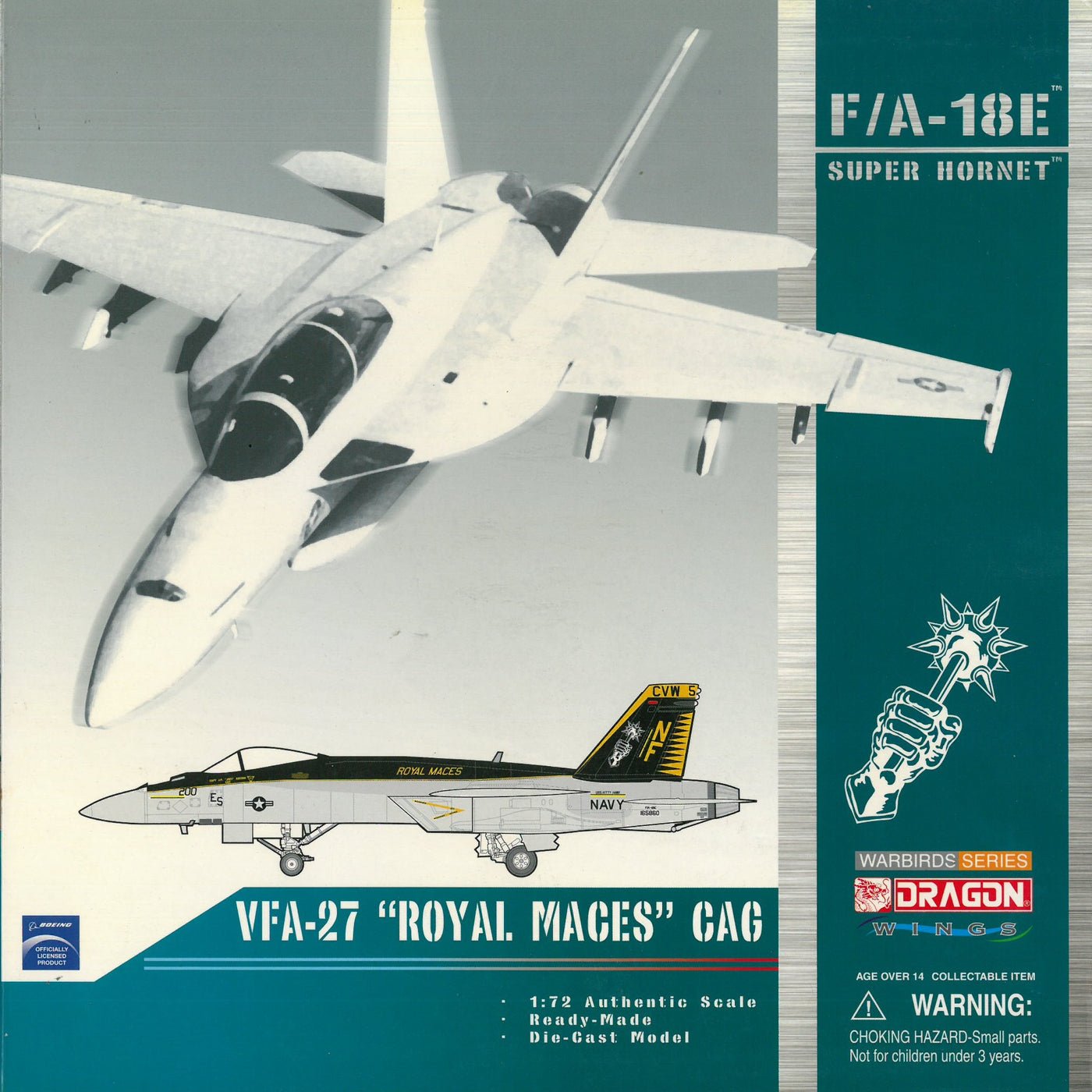 F/AE Super Hornet, VFA "Royal Maces" CAG