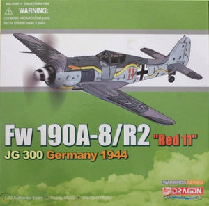 1/72 Fw190A-8/R2 "Red 11", JG 300, Germany 1944