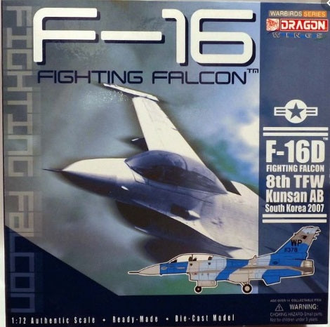 1/72 F-16D Fighting Falcon, 8th TFW, Kunsan AB, South Korea 2007
