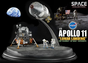 1/72 Apollo 11 "Lunar Landing" CSM "Columbia" + LM "Eagle" + Astronauts