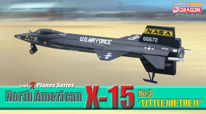 1/144 North American X-15, No.3 "Little Joe The II"