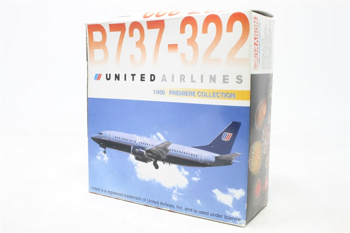 1/400 B737-322 United Airlines "Shuttle" ~ N384UA