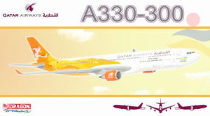1/400 A330-300 Qatar Airways "15th Asian Games, Doha 2006" ~ A7-AED