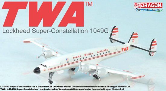 1/400 L-1049G Super Constellation TWA