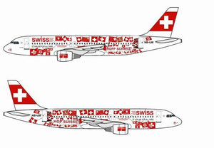 1/400 A320 Swiss 'Hopp Schwiiz! Hop Suisse!' ~ HB-IJM