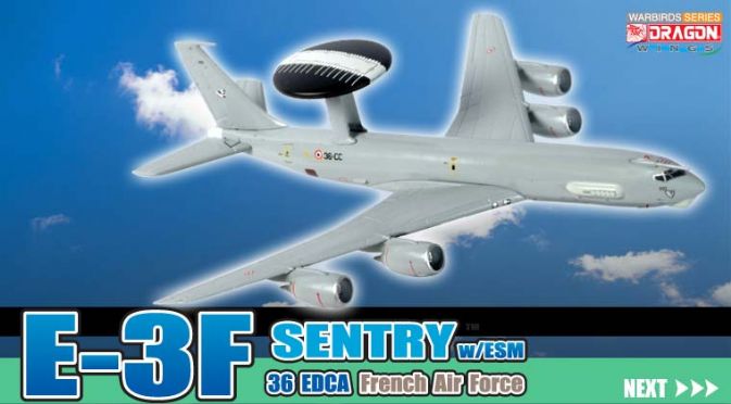 1/400 E-3F Sentry w/ESM, 36EDCA, French Air Force