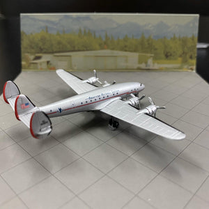 1/400 L-049 Constellation American Airlines , w/GSE
