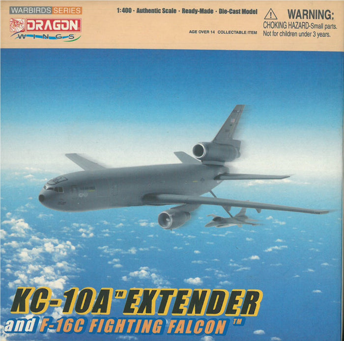 1/400 KC-10A Extender w/ F-16C Fighting Falcon