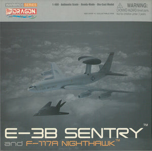1/400 E-3B Sentry w/ F-117A Nighthawk