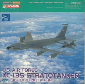 1/400 U.S. Air Force KC-135 Stratotanker w/ F-16C Fighting Falcon