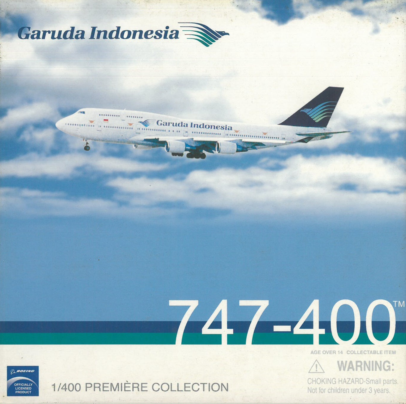 1/400 747-400 Garuda Indonesia – Cyber Hobby