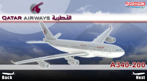 1/400 A340-200 Qatar Airways ~ A7-HHK