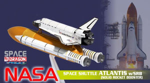 1/400 Space Shuttle "Atlantis" w/SRB (Solid Rocket Booster)