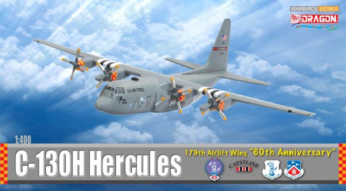 1/400 C-130H Hercules, 179th Airlift Wing "60th Anniversary"