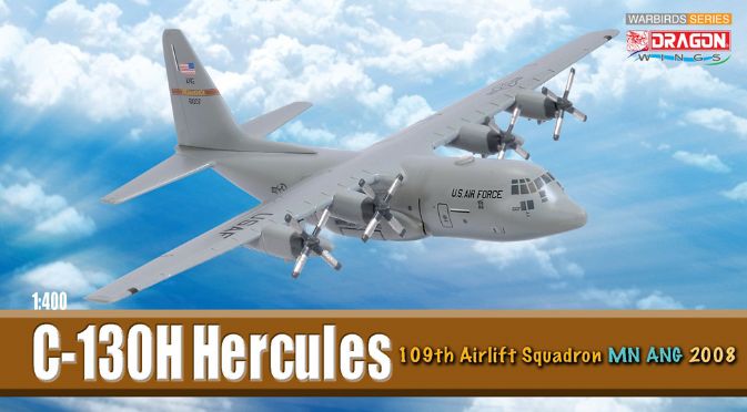 1/400 C-130H Hercules, 109th Airlift Squadron, MN ANG, 2008