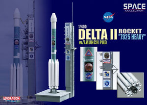 1/400 Delta II Rocket "7925 Heavy" w/Launch Pad