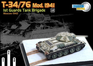 1/72 T-34/76 Mod.1941, 1st Guards Tank Brigade, Moscow 1942