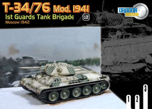 1/72 T-34/76 Mod.1941, 1st Guards Tank Brigade, Moscow 1942