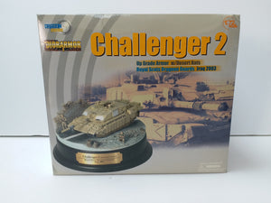 1/72 Challenger 2 w/Desert Rats, Royal Scots Dragoon Guards, Iraq 2003 + Diorama Base