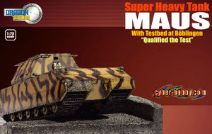 1/72 Super Heavy Tank Maus with Testbed at Böblingen "Qualified the Test"