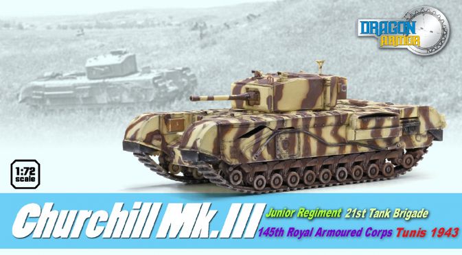 1/72 Churchill Mk.III, Tunis 1943