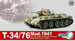 1/72 T-34/76 Mod.1941, 1st Guards Armored Brigade, Eastern Front 1942