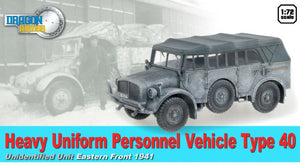 1/72 Heavy Uniform Personnel Vehicle Type 40, Unidentified Unit, Eastern Front 1941