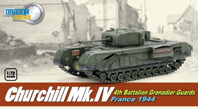 1/72 Churchill Mk.IV, 4th Battalion Grenadier Guards, France 1944