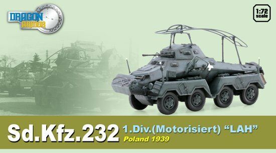 1/72 Sd.kfz.232, 1.Div.(Motorisiert) "LAH", Poland 1939