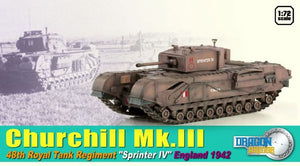 1/72 Churchill Mk.III, 48th Royal Tank Regiment, "Sprinter IV", England 1942