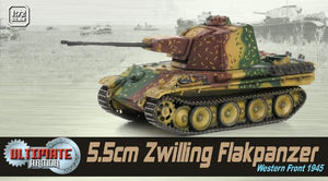 1/72 5.5cm Zwilling Flakpanzer, Western Front 1945